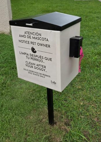 Dog Waste Station Modelo: Heavy Dutty