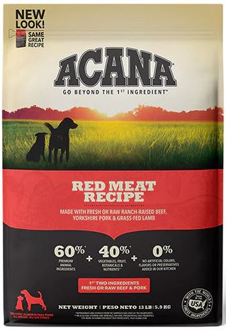 Acana Dog Heritage Red Meats 13 Lbs